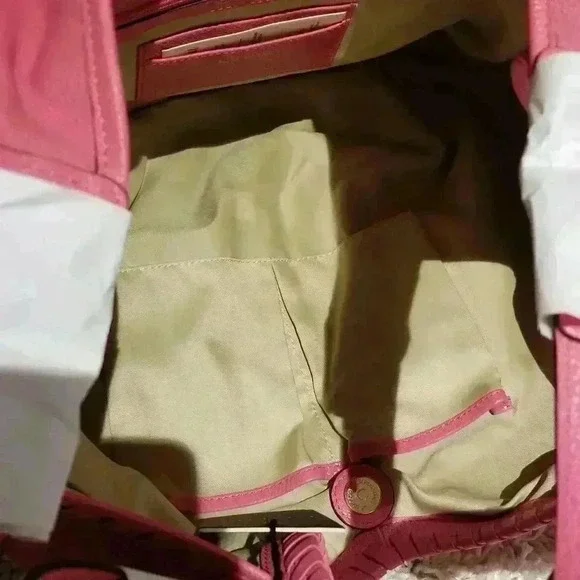 Lodis Whipstitch Leather Tote - Picture 6 of 6